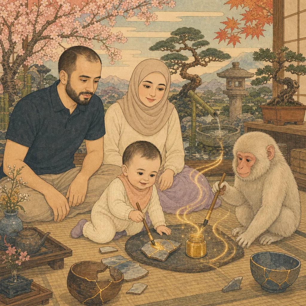 الصورة في الصفحة 5 من Ammar and the Golden Mending