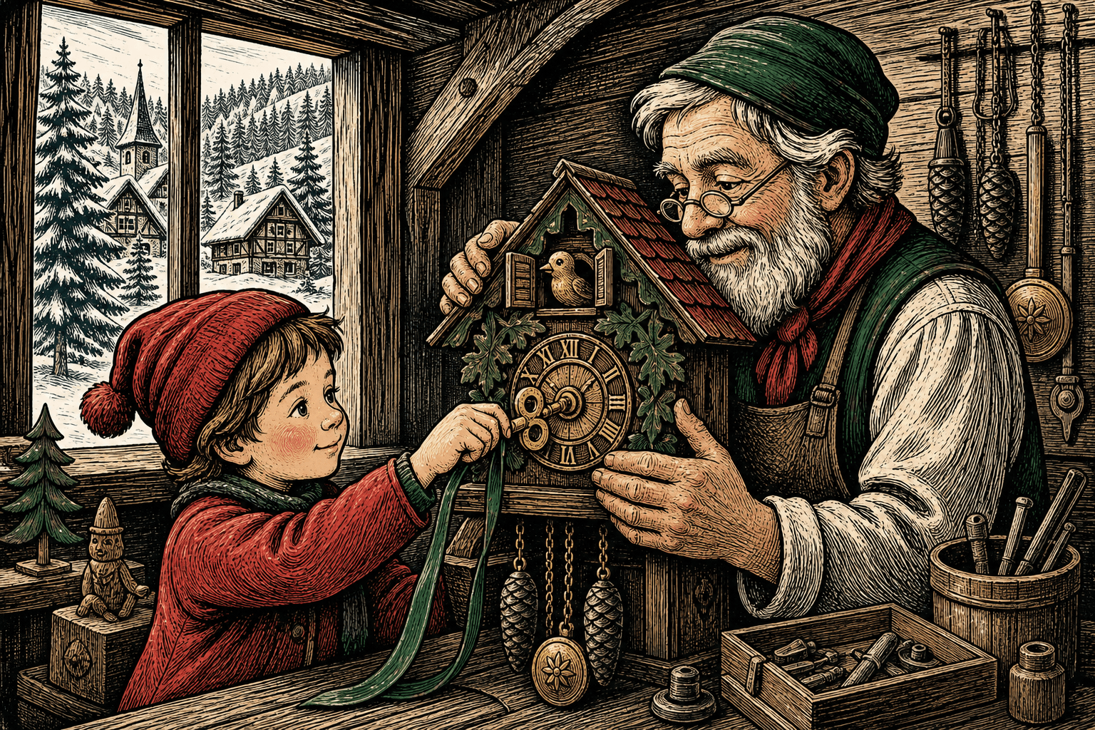The Clockmaker of the Black Forest