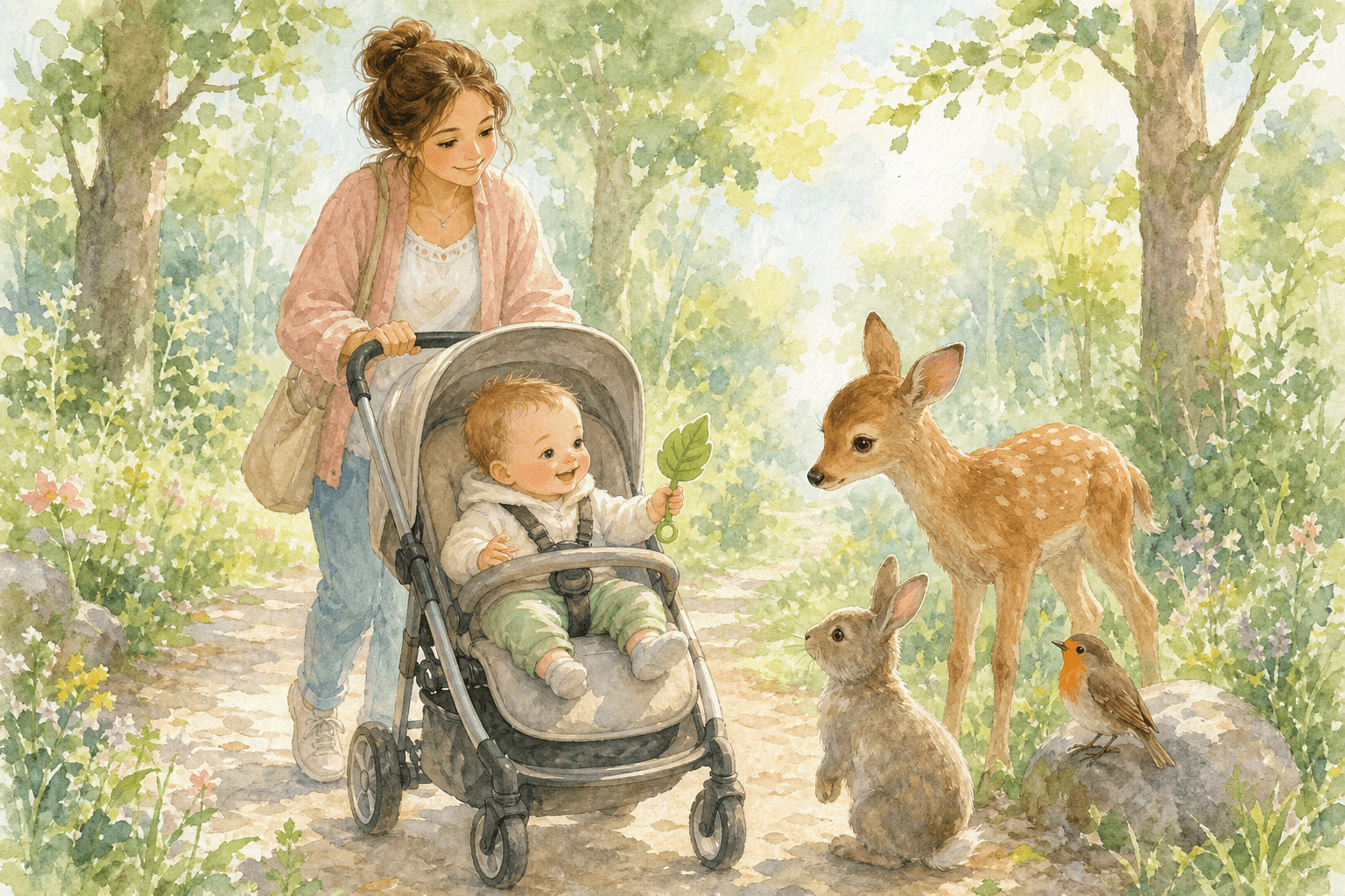 Gentle Forest Friends