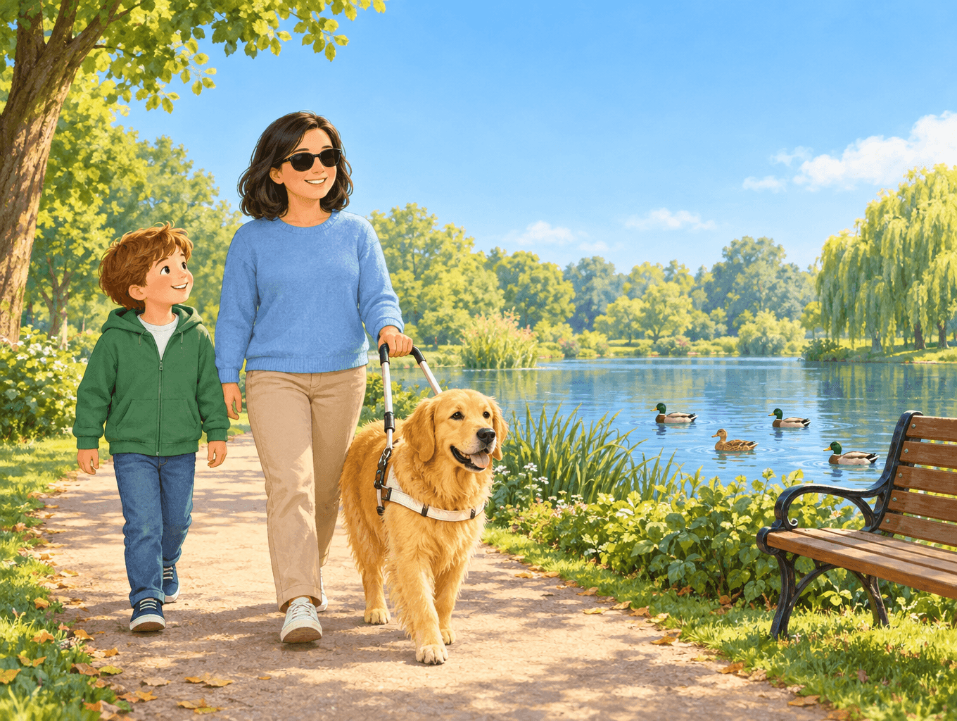 A Day with the Guide Dog