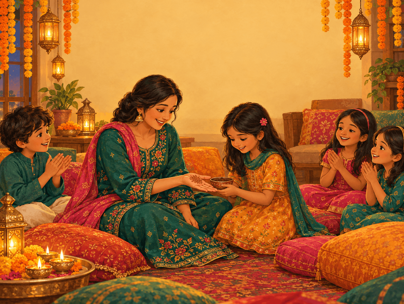 A Henna Night for Auntie