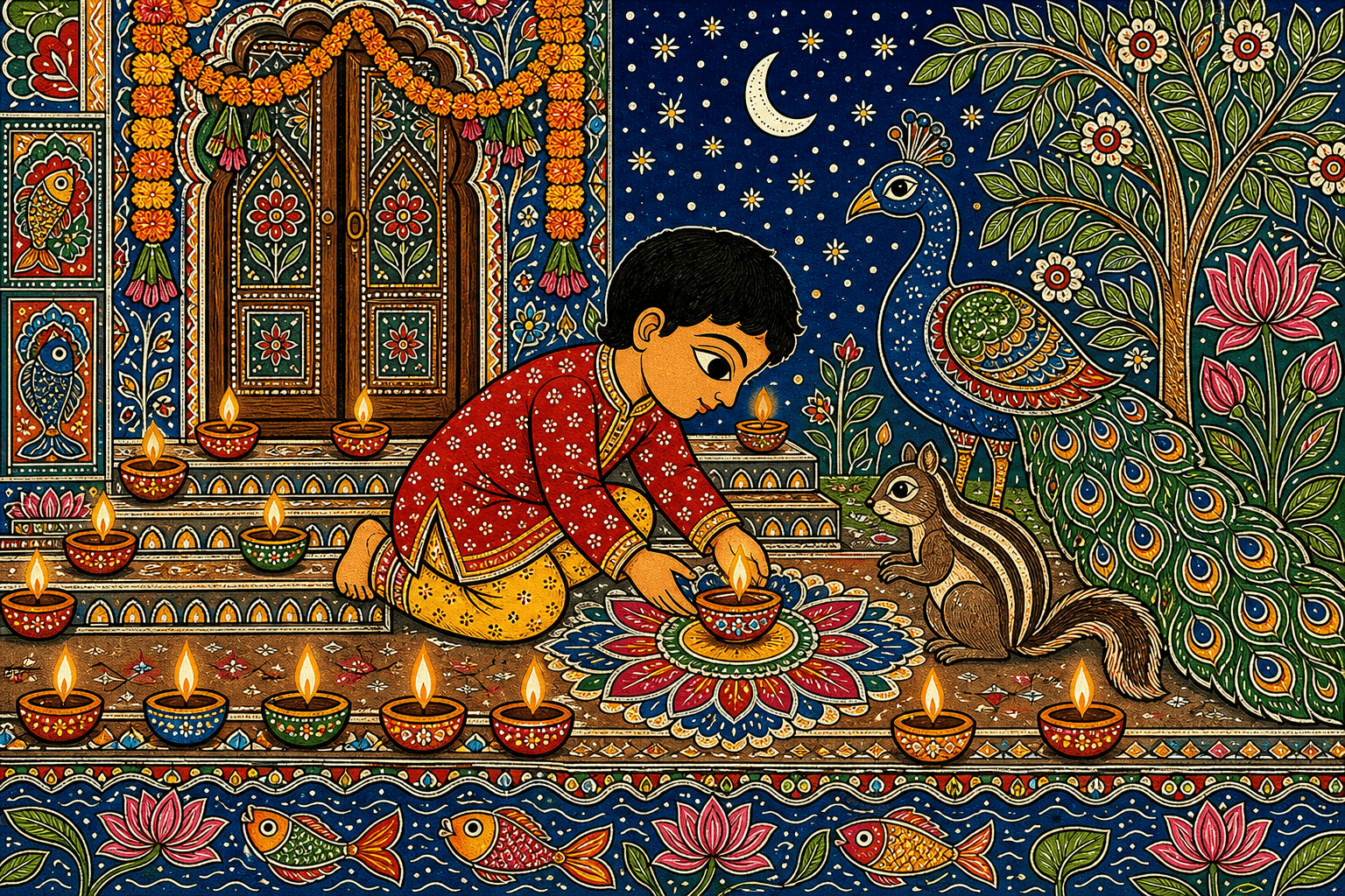 The Festival of Ten Thousand Diyas