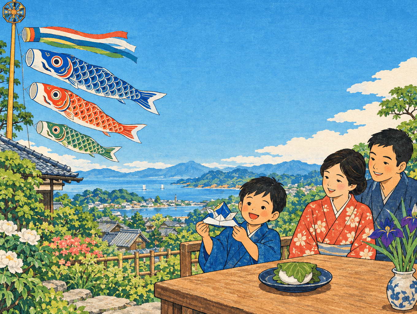 The Carp Streamers of Children's Day