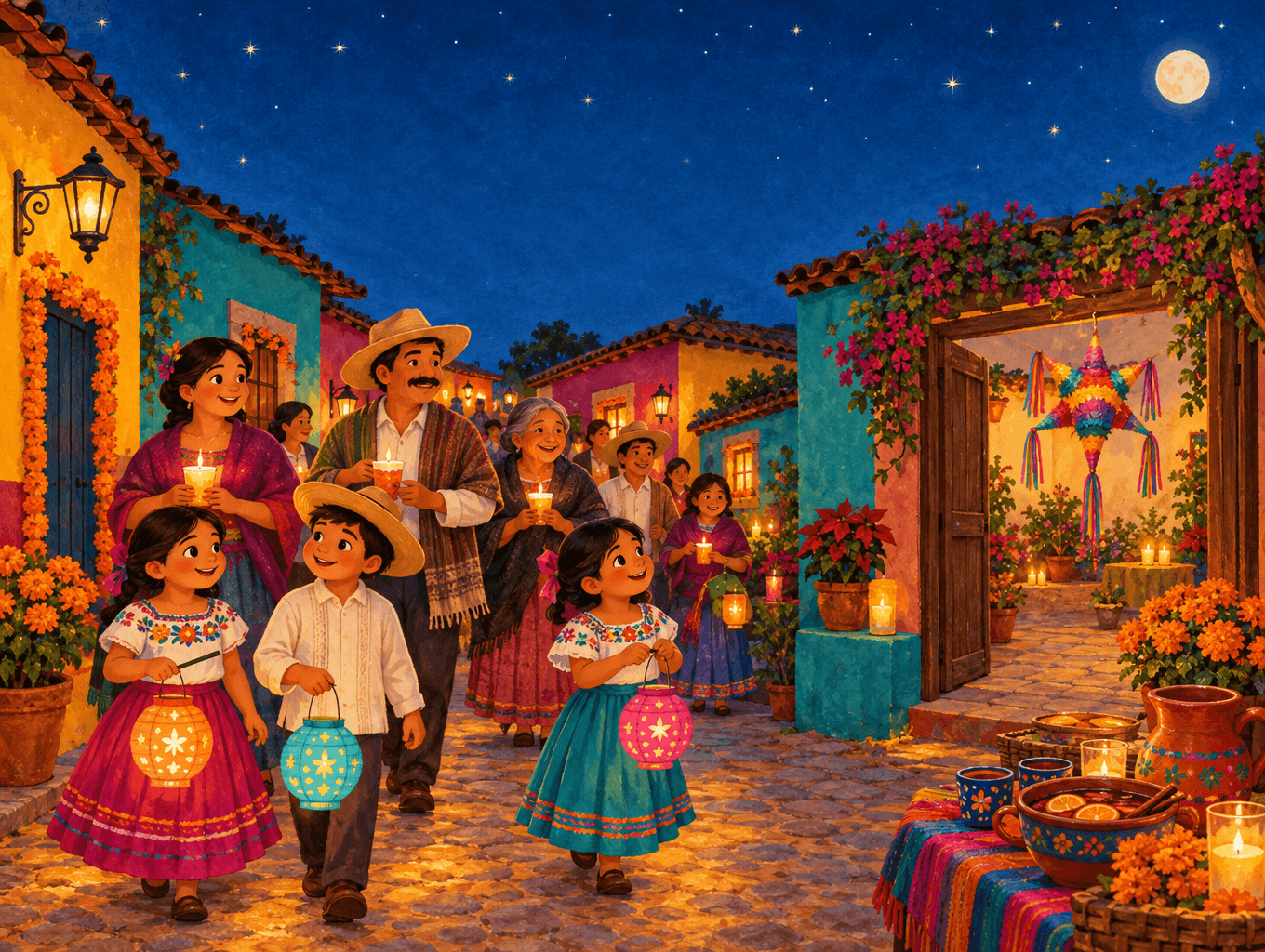 The Las Posadas Lantern Walk