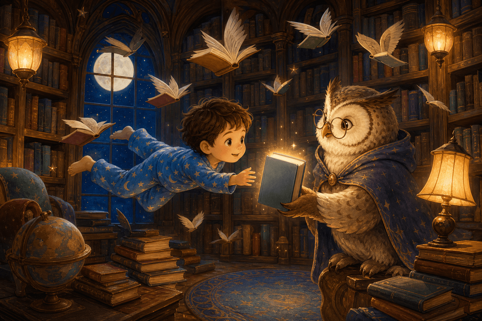 The Moon Library