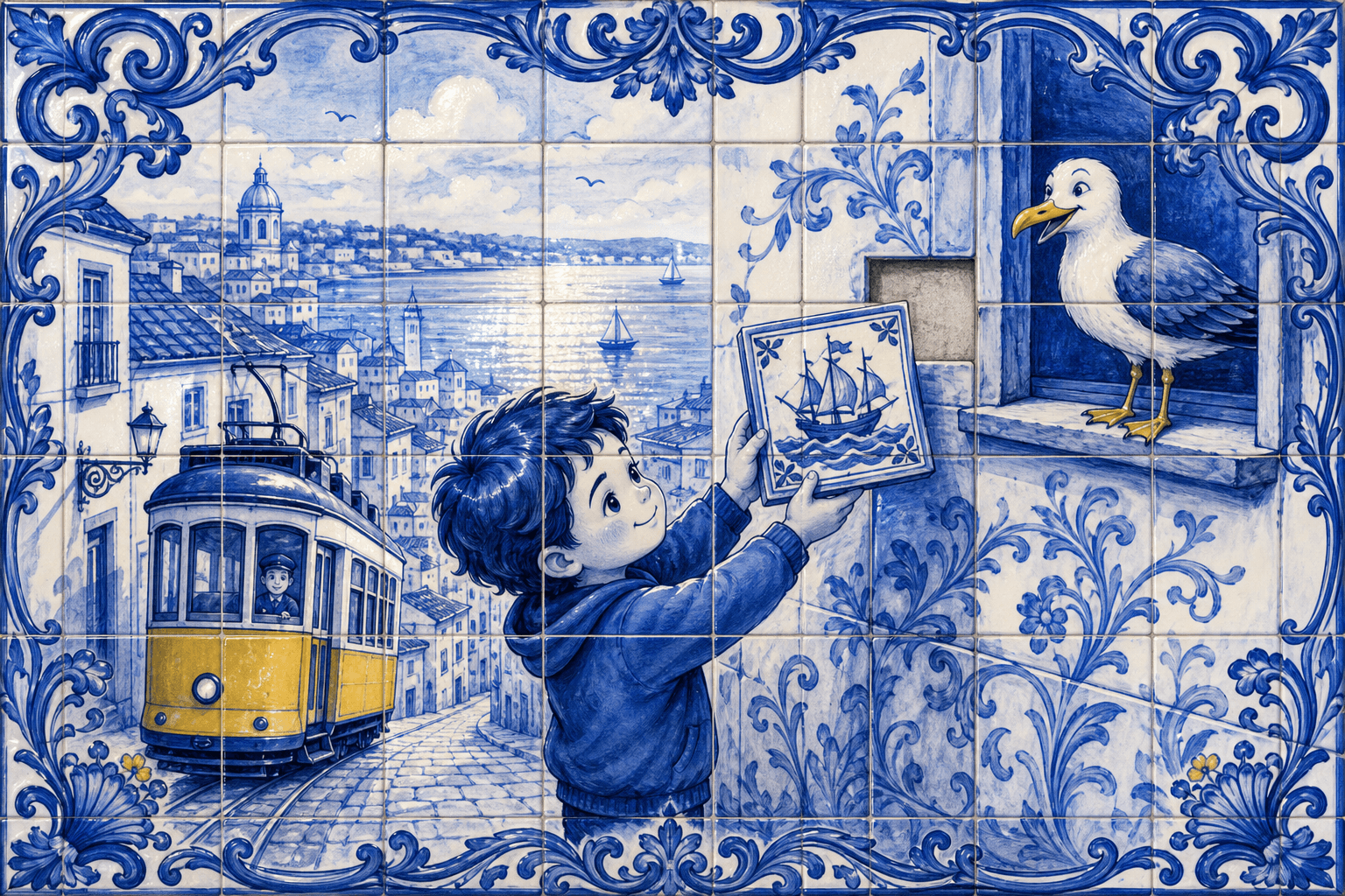 The Missing Blue Tile