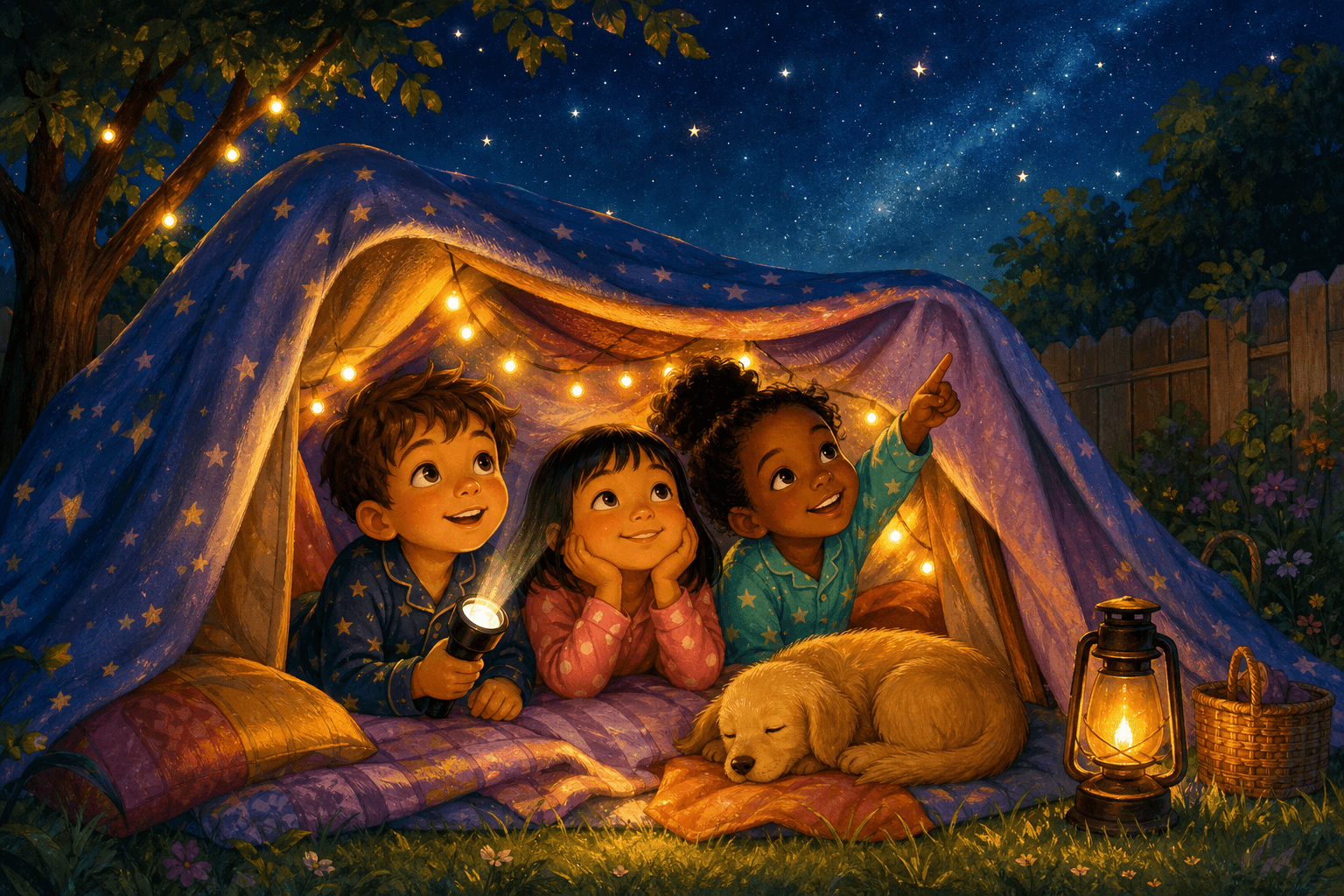 Sleepover Under the Stars